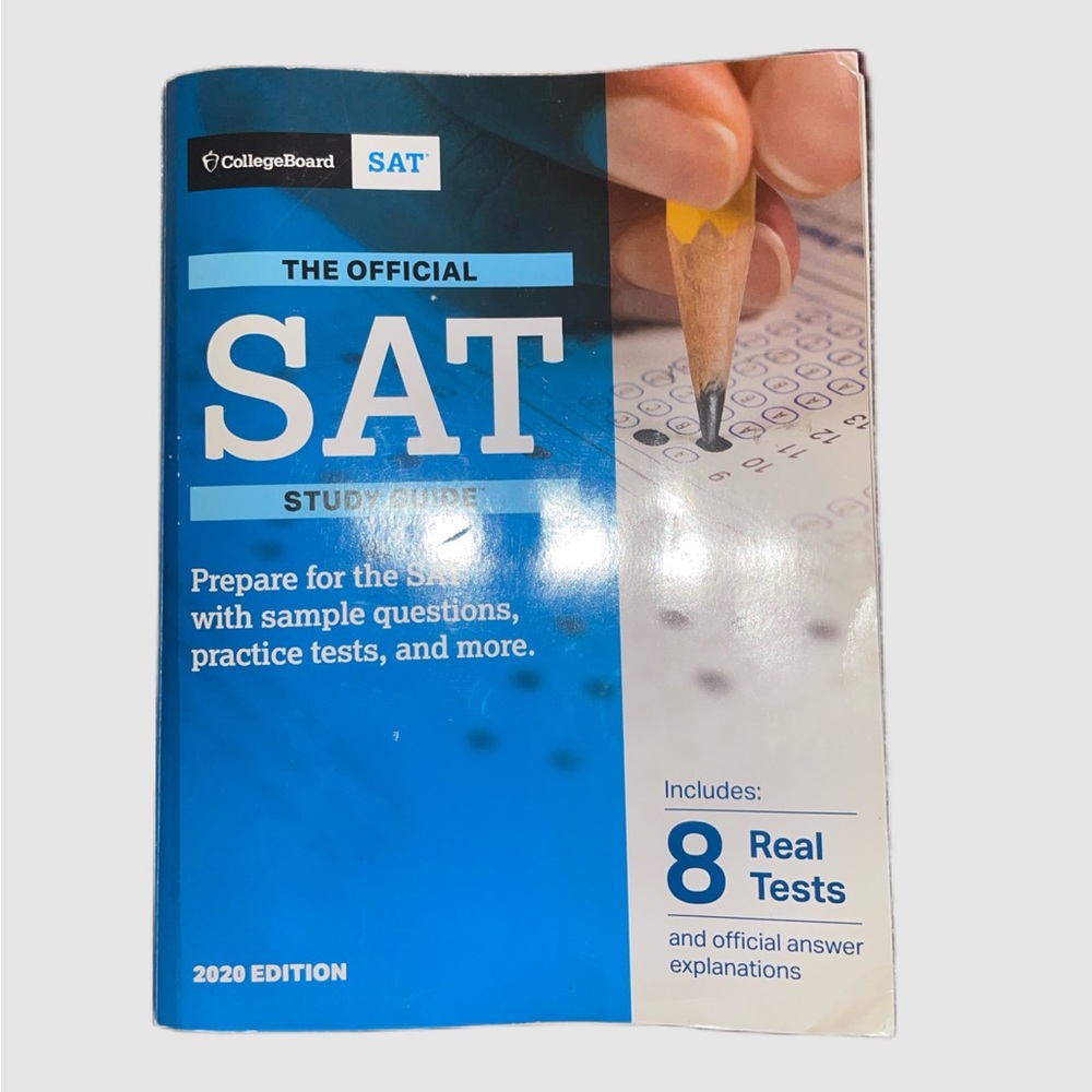SAT prep book